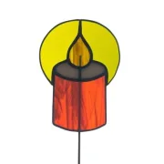 Tiffany: Kerze auf Stab