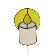 Tiffany: Kerze auf Stab