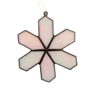 Fensterhänger: Schneeflocke 2, 11 cm
