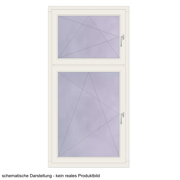 1-flügliges Fenster mit Oberlicht