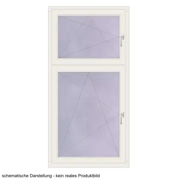 1-flügliges Fenster mit Oberlicht