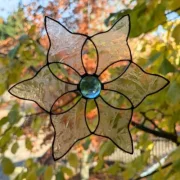 Fensterhänger: Schneeflocke 1, 13 cm