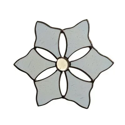 Fensterhänger: Schneeflocke 1, 13 cm