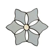 Fensterhänger: Schneeflocke 1, 13 cm