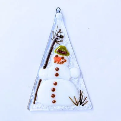 Fusing: Schneemann (Dreieck)