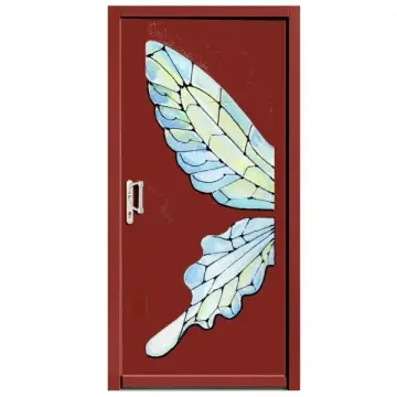 Haustür AE-Design Schmetterling