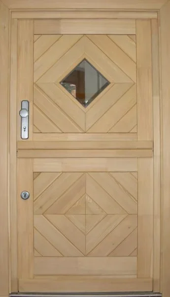 Klöntür "Raute" massiv