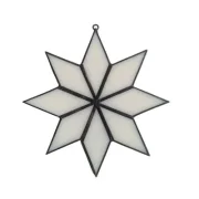 Fensterhänger: Stern 8 Zacken, 11,5 cm